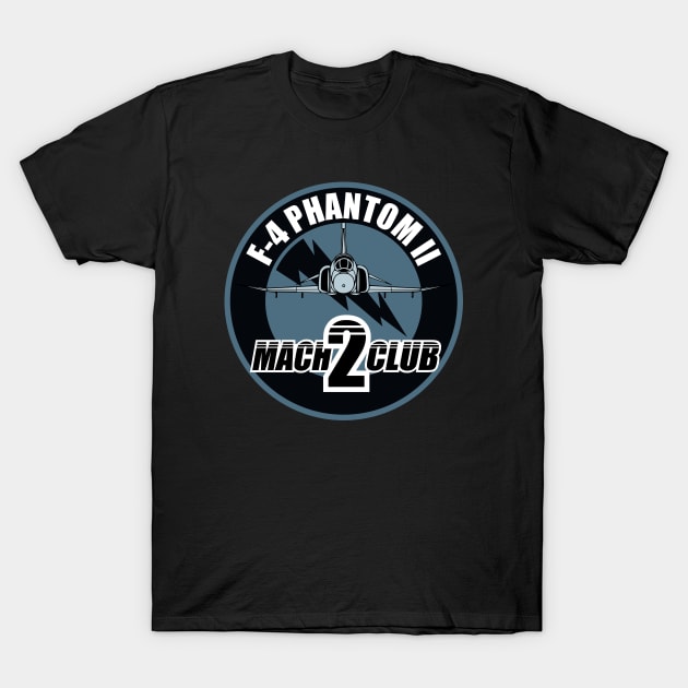 F-4 Phantom II Mach 2 Club T-Shirt by TCP